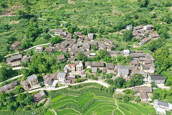 豐都縣暨龍鎮(zhèn)鳳來社區(qū)黃家大院。重慶市住房城鄉(xiāng)建委供圖