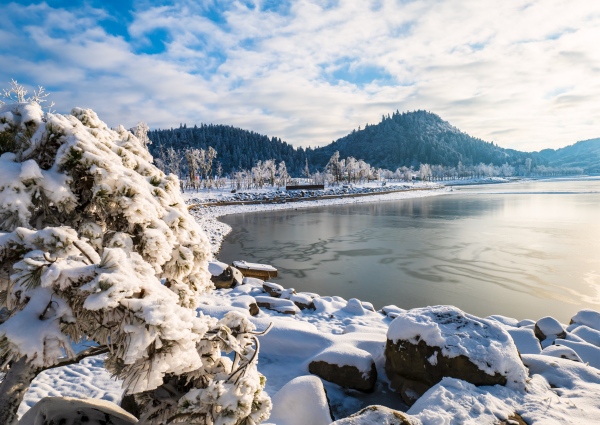 南天湖雪景。南天湖景區(qū)供圖