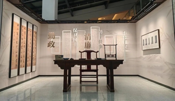 《一代廉吏李宗羲》特展現(xiàn)場。開州區(qū)文旅委供圖