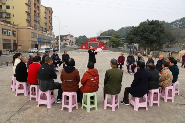 活動現(xiàn)場。鼎山街道供圖