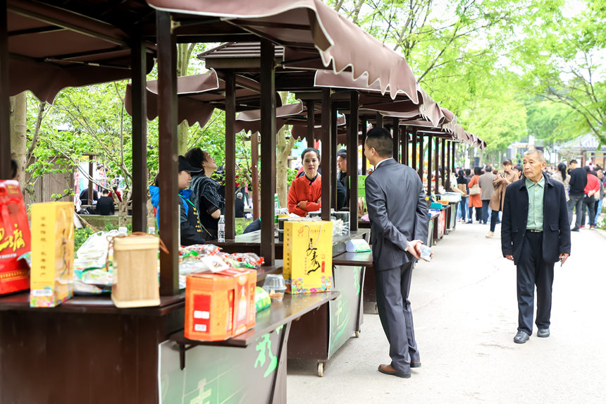 民俗集市。主辦方供圖