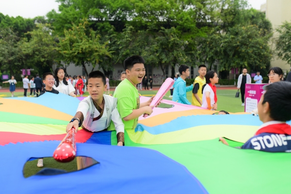 活動現(xiàn)場。江北區(qū)玉帶山小學供圖