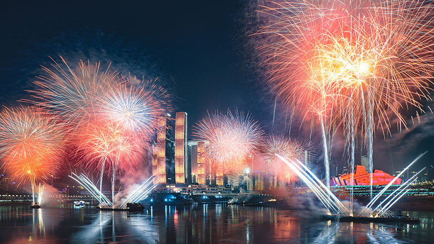 重慶夜景。 凱德集團(tuán)供圖  蔣繼航攝